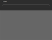 Tablet Screenshot of kar.tv
